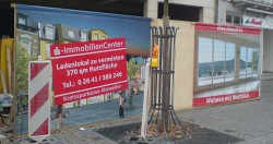 Jonas Druck großformatiges Banner für die Kreissparkasse Ahrweiler.