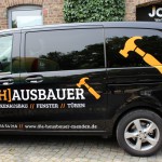 Jonas Druck Fahrzeugbeschriftung für Die Hausbauer Menden.